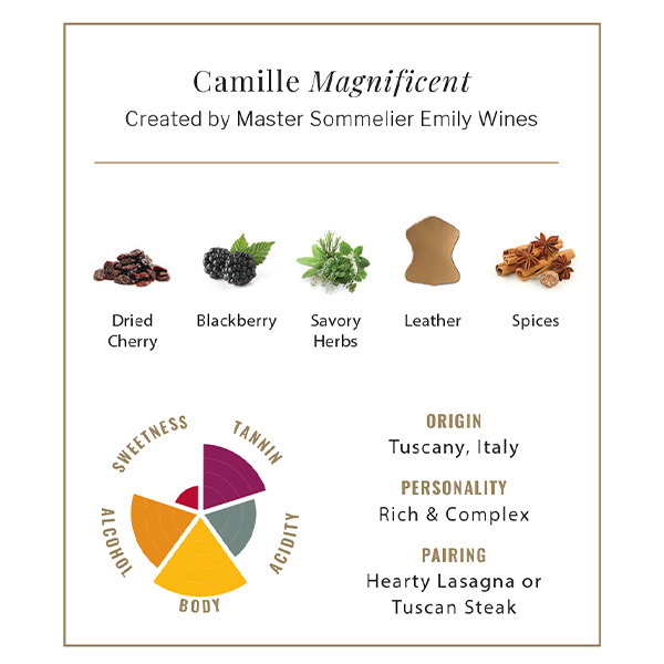 Camille Cooper's Hawk 赤ワイン Cooper's Hawk Winery & Restaurants > Iconic Offerings > Camille